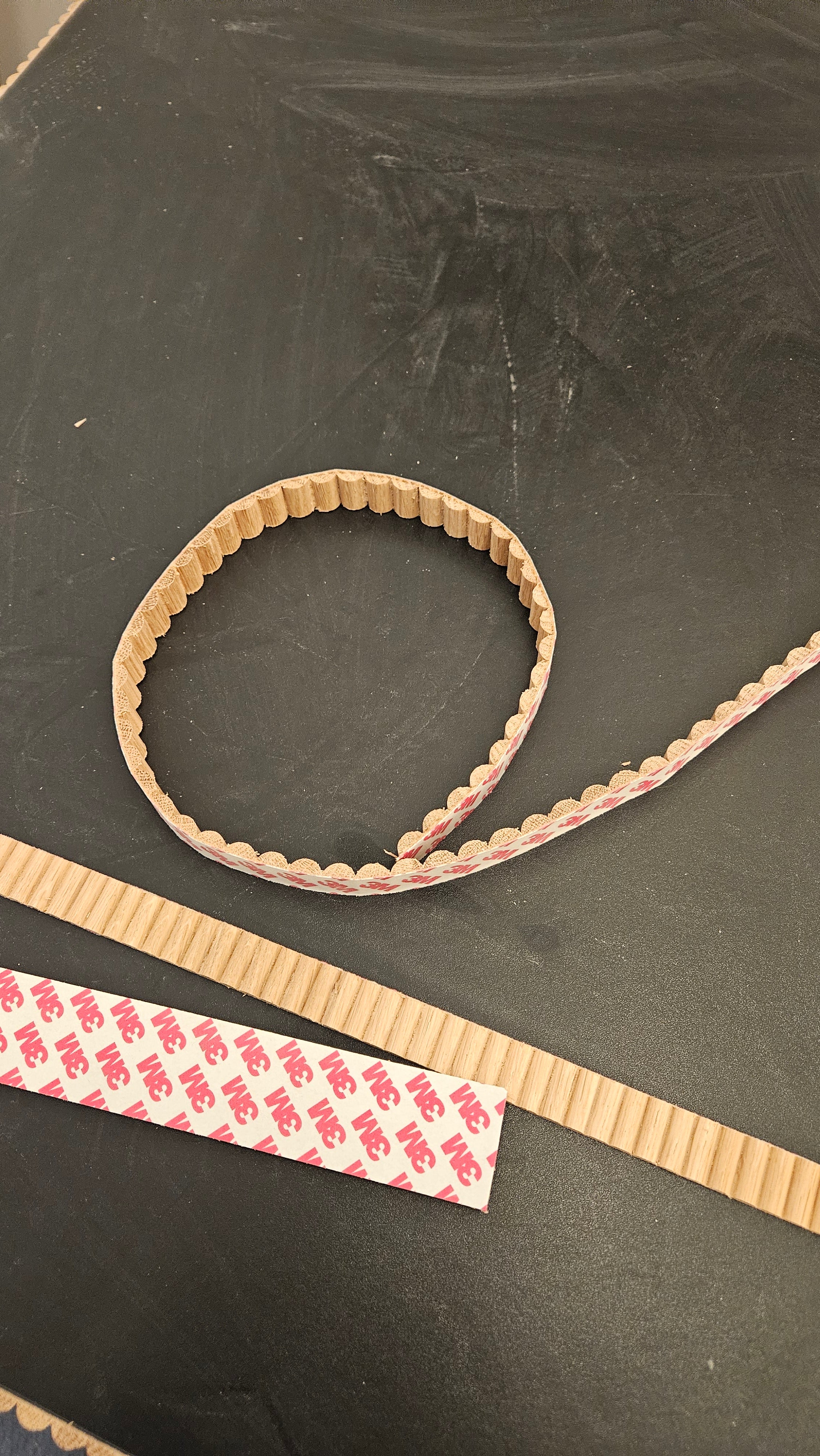 Fluted/Ribbed Edging Decoration Tape Fluted/Ribbed Edging Decoration Tape